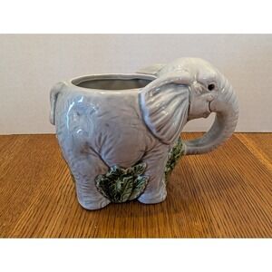 Adorable 3D Ceramic Elephant Mug By Applause Inc‎